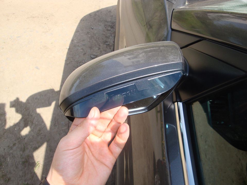 Козырьки подходят точно по месту! — Hyundai Tucson (TL)