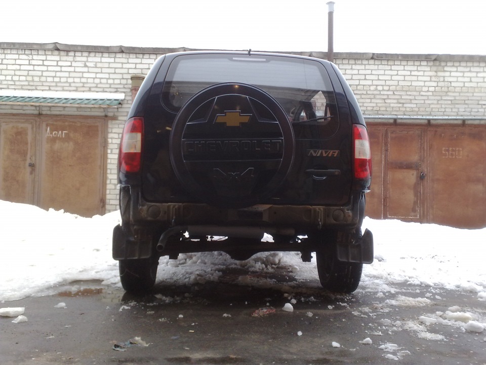 усилитель бампера — Chevrolet Niva, 1,7 л, 2005 года | просто так | DRIVE2
