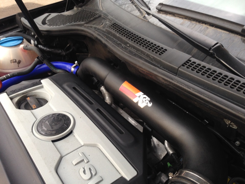 ByPass Golf R и Труба на Впуск 3 дюйма (Фото) — Skoda Superb Combi (Mk2