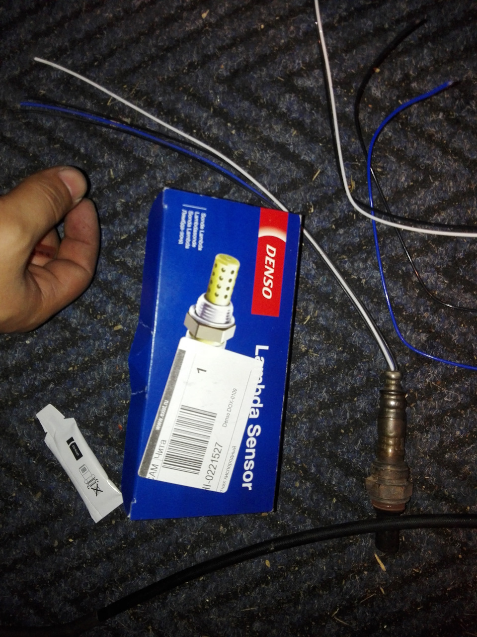 Замена кислородного датчика на Denso DX-109 — Toyota Camry (V40), 2 л ...