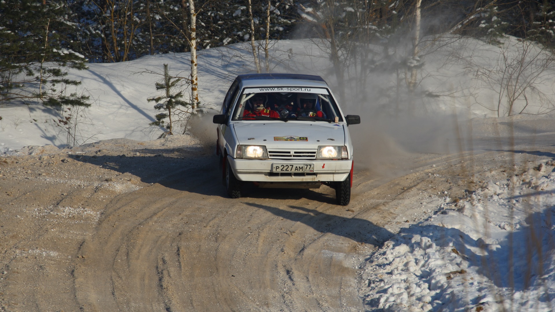 Lada 21083 1.6 бензиновый 1993 | Российский триколор СШВМ на DRIVE2