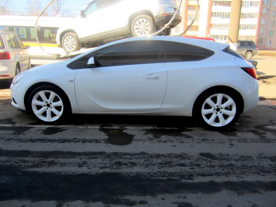 Фото колес на авто! — Opel Astra J GTC, 1,8 л, 2012 года | колёсные ...