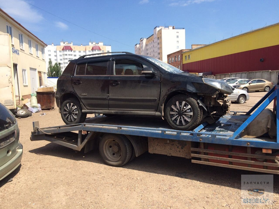 Разбираем на запчасти Geely MK Cross 12год, пробег 57тыс км ...