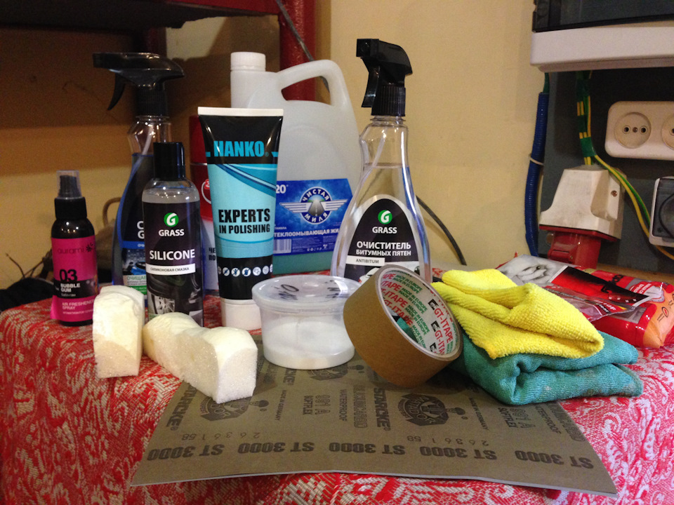 Устранение подтеков лака, небольшой самостоятельный детейлинг ...