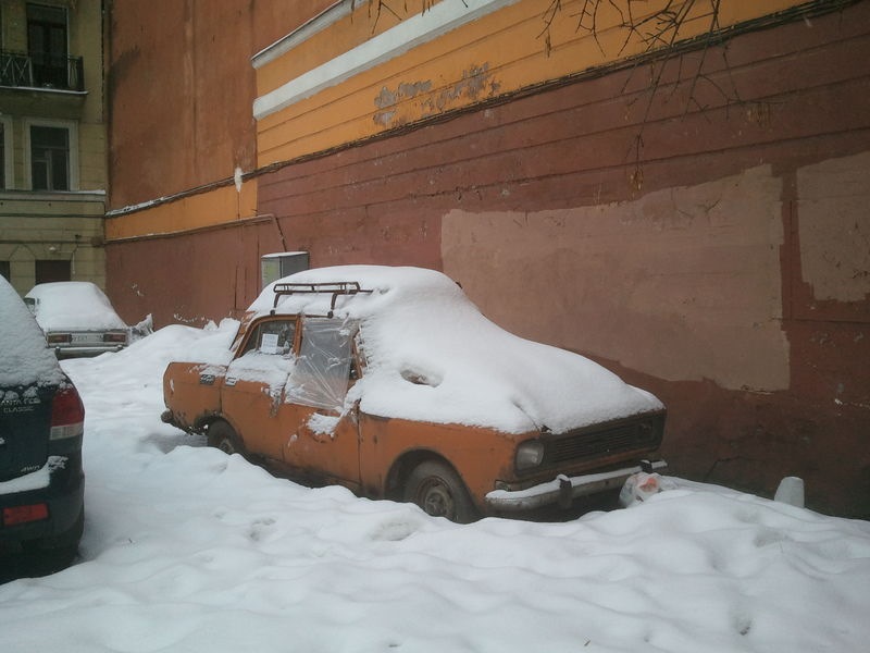 Брошенные автомобили в санкт петербурге