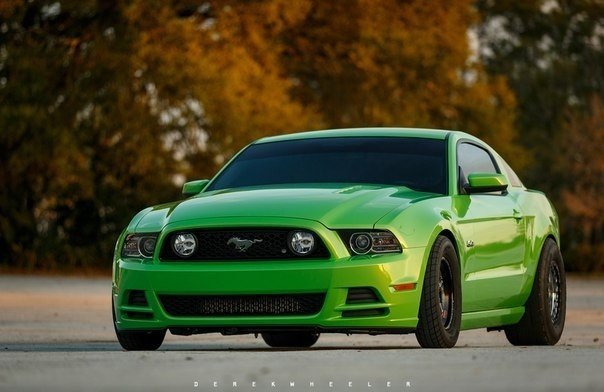 Ford Mustang 2014 Green