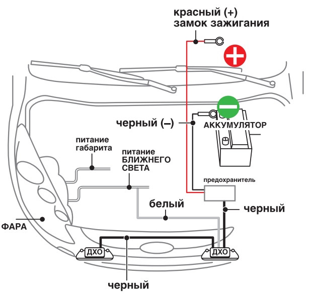 Схема подключения photon optima led