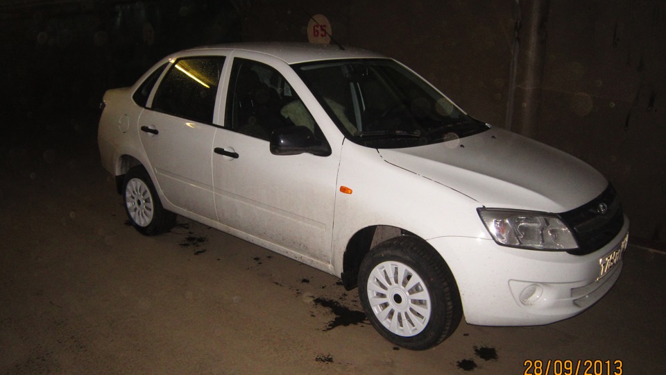 Сигнализация из Китая! — Lada Гранта (1G), 1,6 л, 2013 года ...