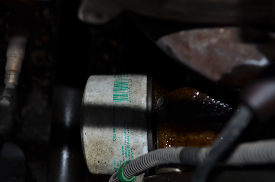 Из двигателя потекло масло, замена руля. — Lada 2115, 1,6 л, 2009 года ...