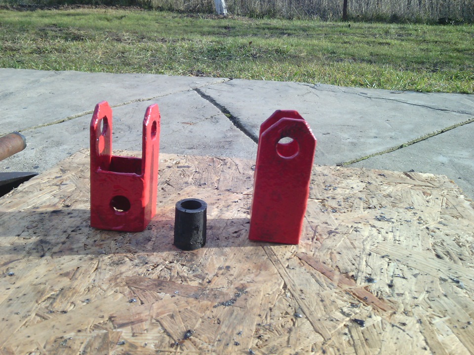 Новые проставки на задние амортизаторы. — FIAT Ducato II, 2,8 л, 1998 ...