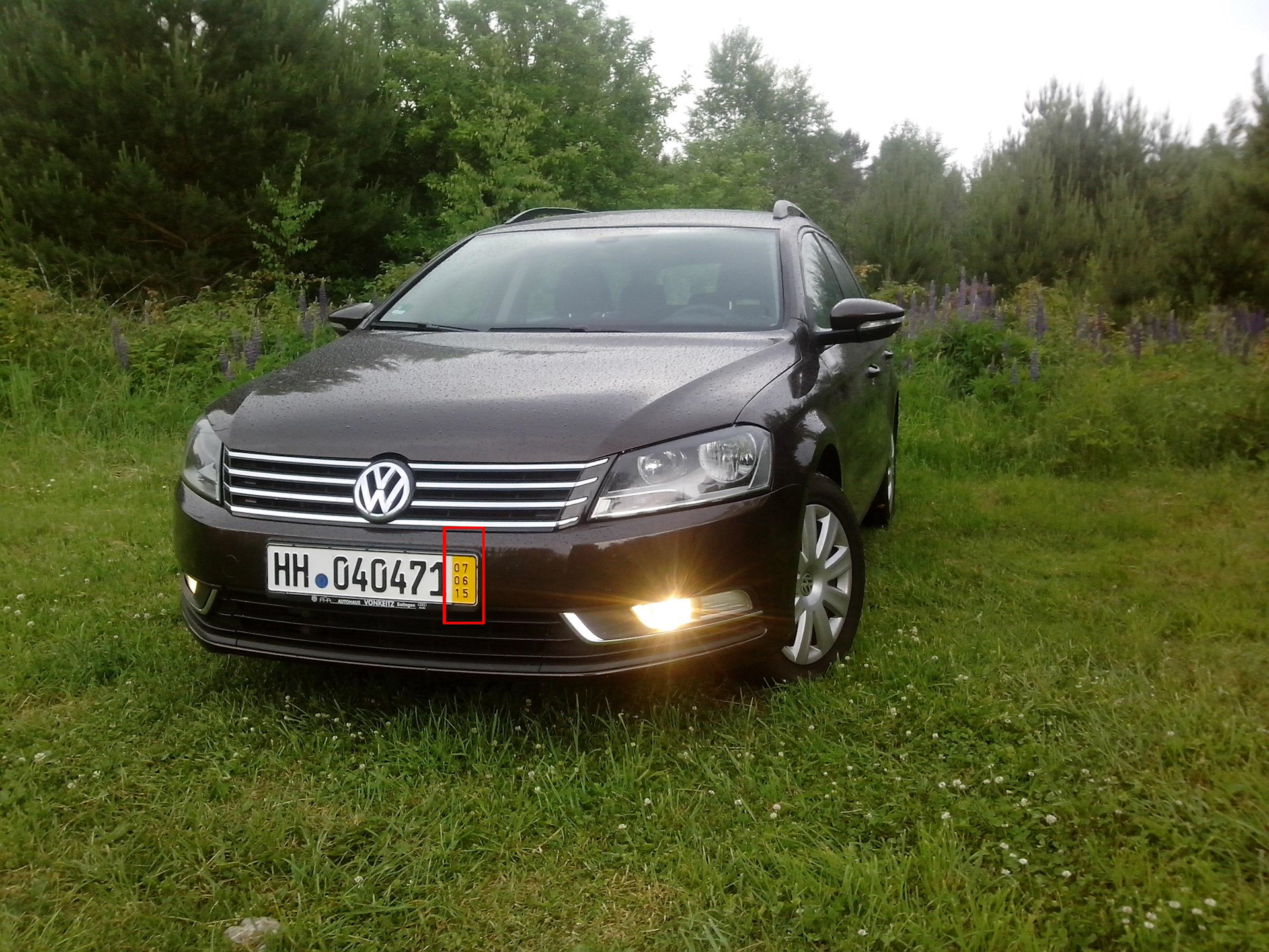 18 — тонировка и не только. — Volkswagen Passat Variant (B7), 1,4 л, 2012  года | стайлинг | DRIVE2