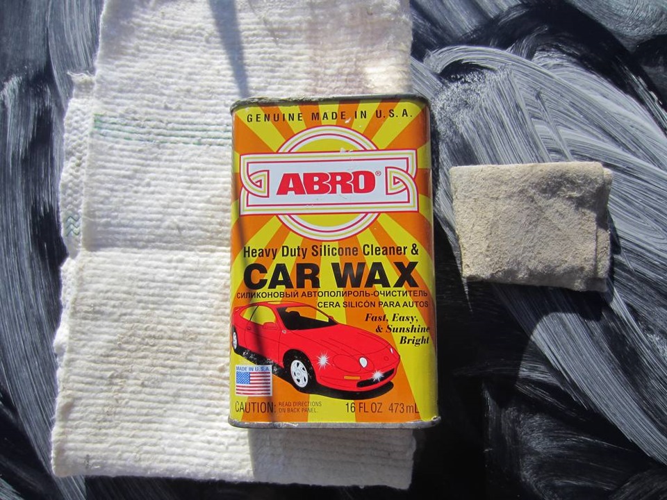 Silicone Cleaner & Car Wax - ABRO