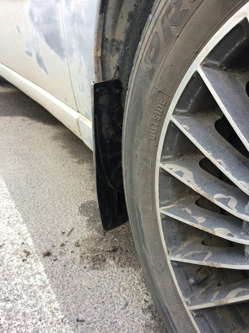 Колхозные брызговики. — Ford Focus Hatchback I, 1,8 л, 2003 года ...