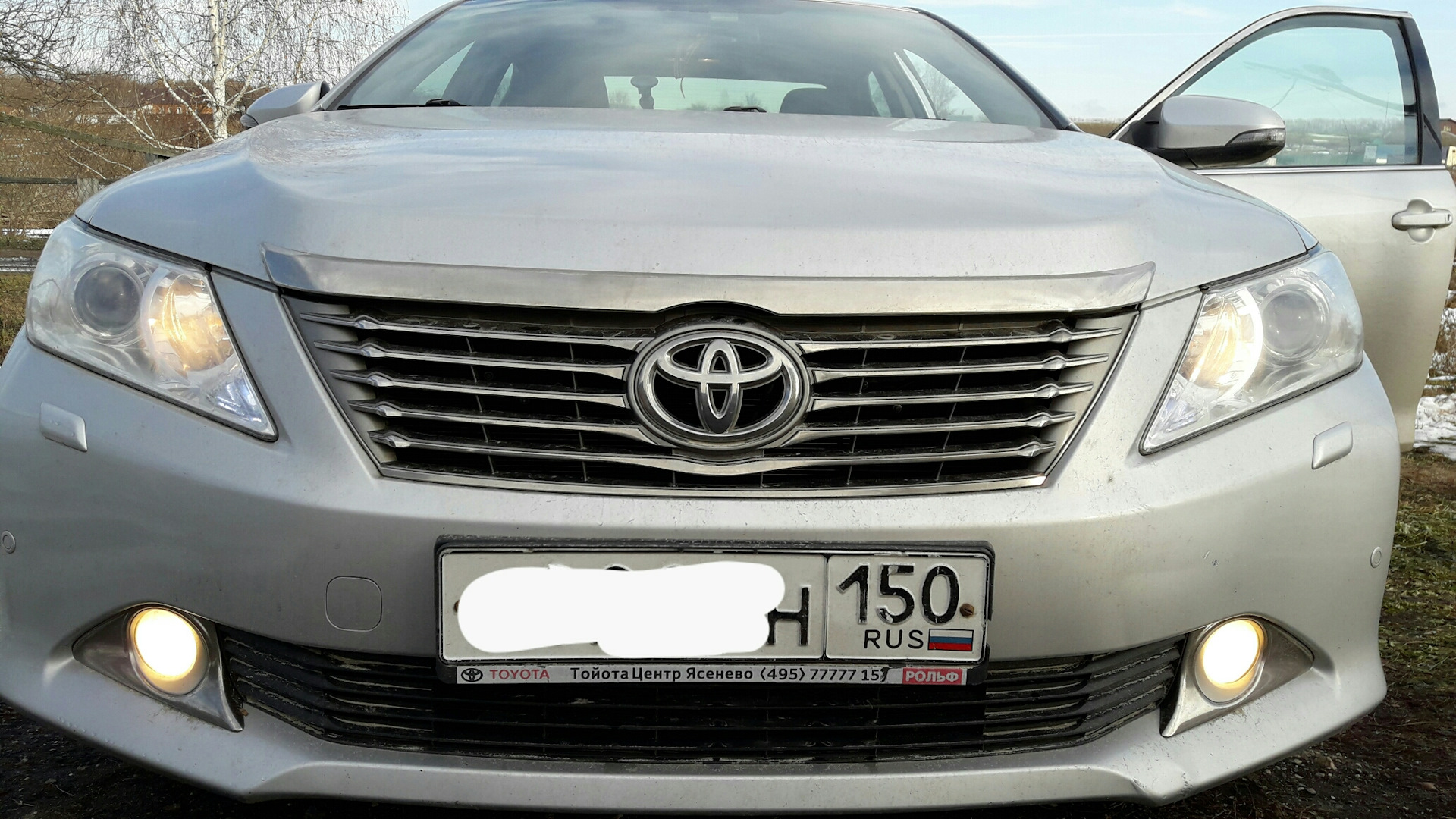 Дальний вполнакала #2 — Toyota Camry (XV50), 2,5 л, 2012 года ...
