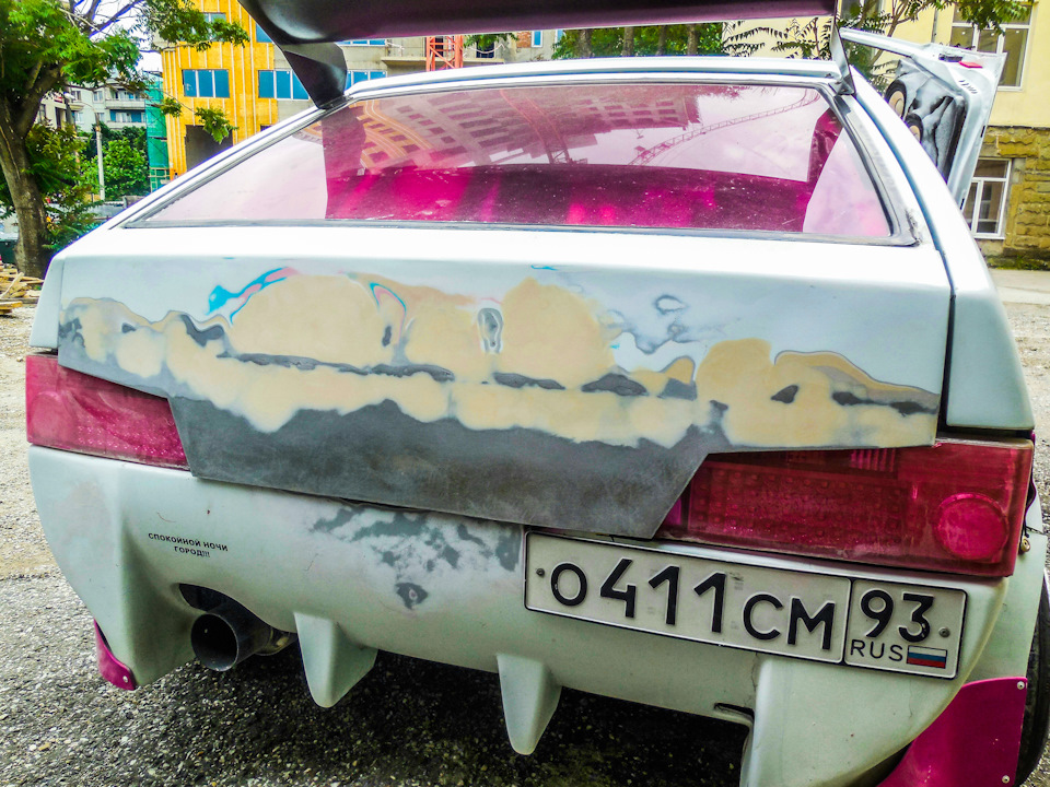 Злой багажник 2109 — Lada 2109, 1,3 л, 1991 года | тюнинг | DRIVE2