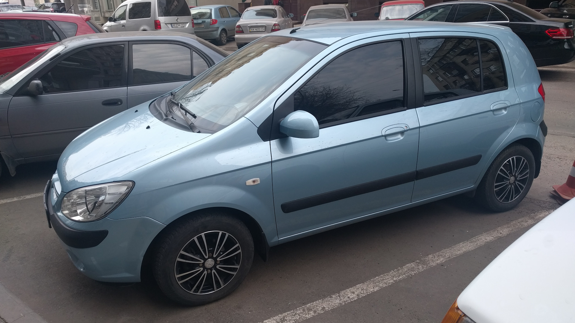 Hyundai Getz 1.4 бензиновый 2006 | 1.4 AWD автомат на DRIVE2