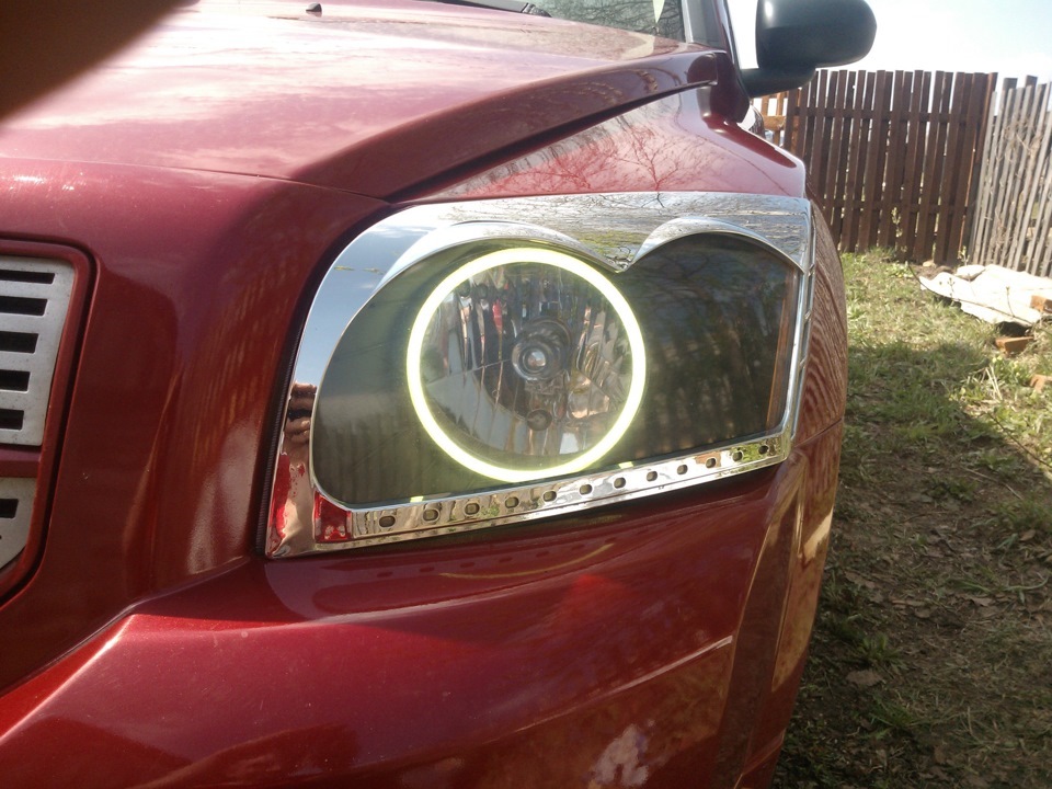 Angel eyes for Dodge Caliber 160 mm