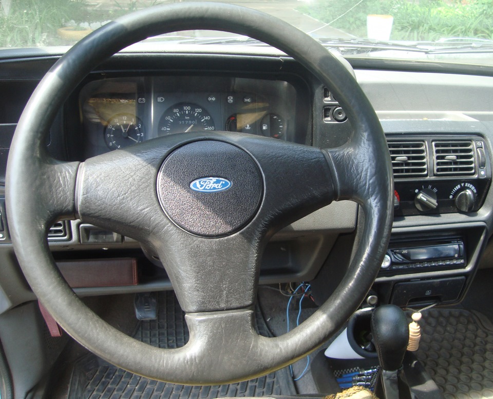 Как снять руль форд маверик Руль MK5 - Ford Escort Mk4, 1,4 л, 1986 года аксессуары DRIVE2