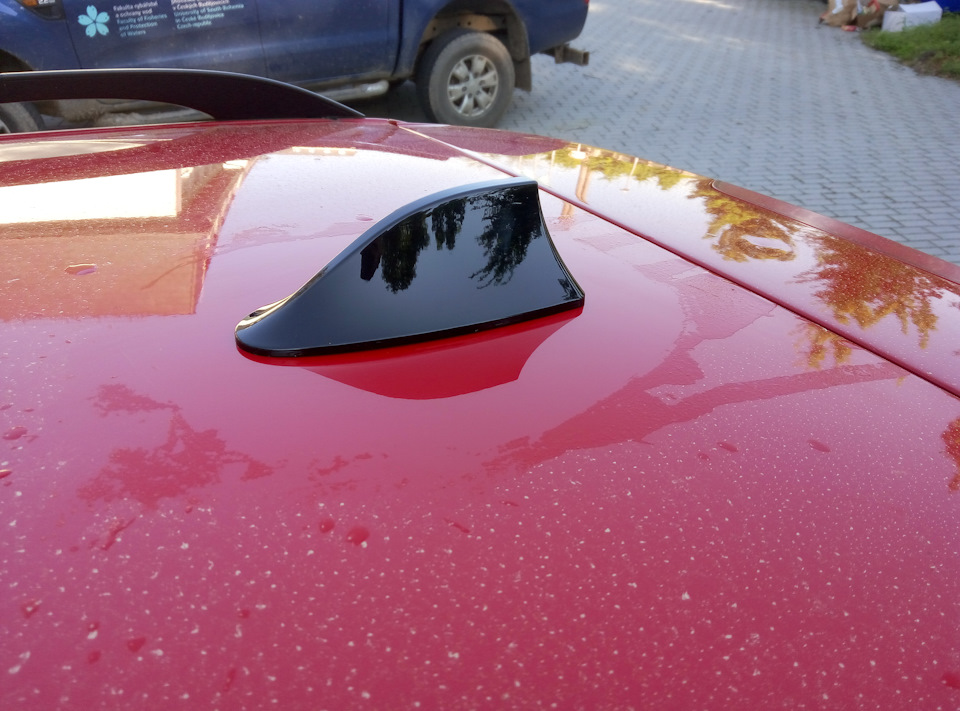 Плавник вместо антенны — Skoda Octavia Combi A5 Mk2, 1,9 л, 2008 года ...