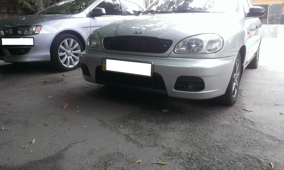Бампер и спойлер Lanos Sport — Daewoo Lanos, 1,5 л, 2007 года ...