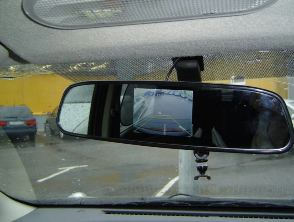 Зеркала заднего вида с монитором для камер заднего вида