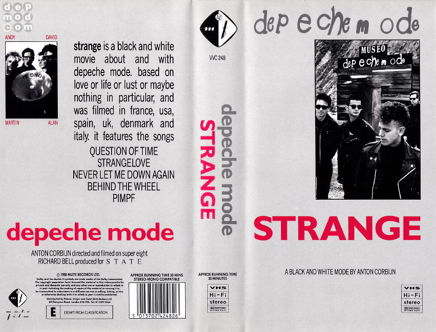 Depeche mode a question of time. Depeche Mode Strange. Strangelove Depeche Mode альбом. Strange Love Depeche Mode обложка. Depeche Mode Pimpf.