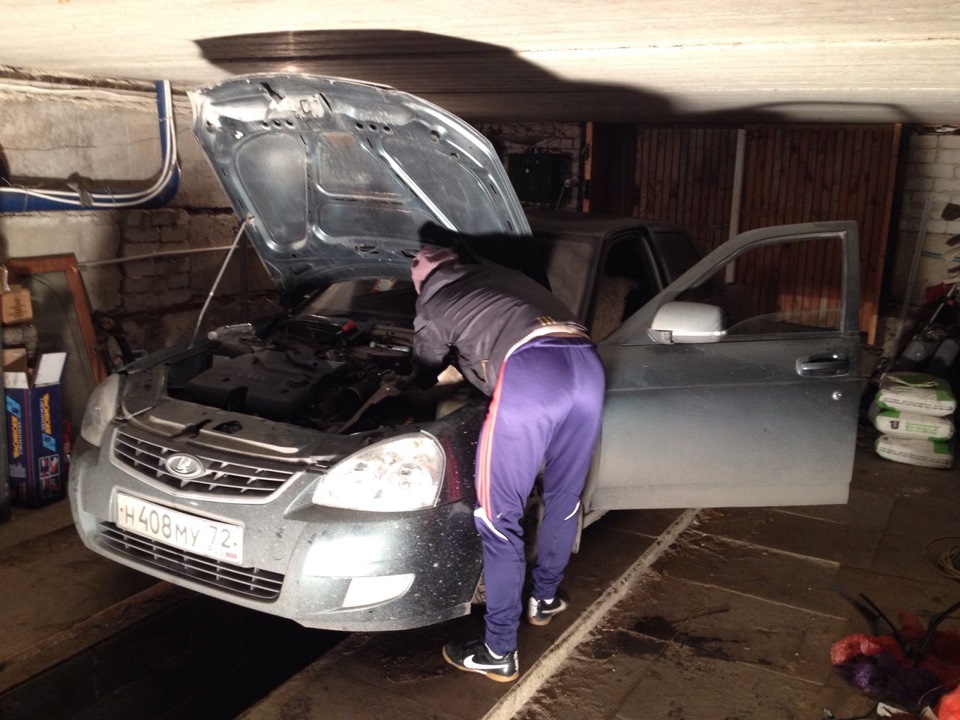 Замена печного радиатора))) — Lada Приора седан, 1,6 л, 2007 года ...