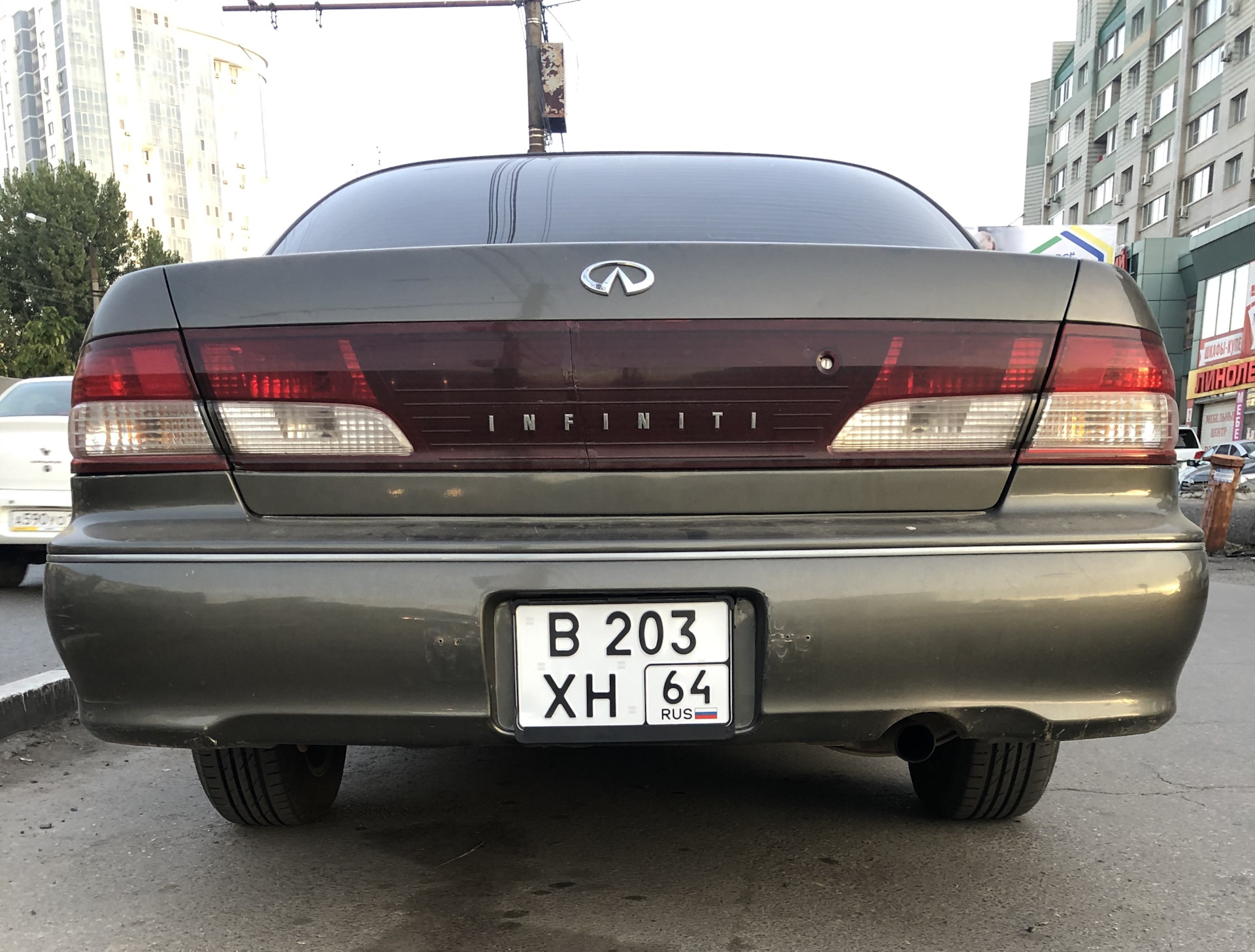 Надпись Infiniti — Infiniti I30 (1G), 3 л, 1998 года | стайлинг | DRIVE2