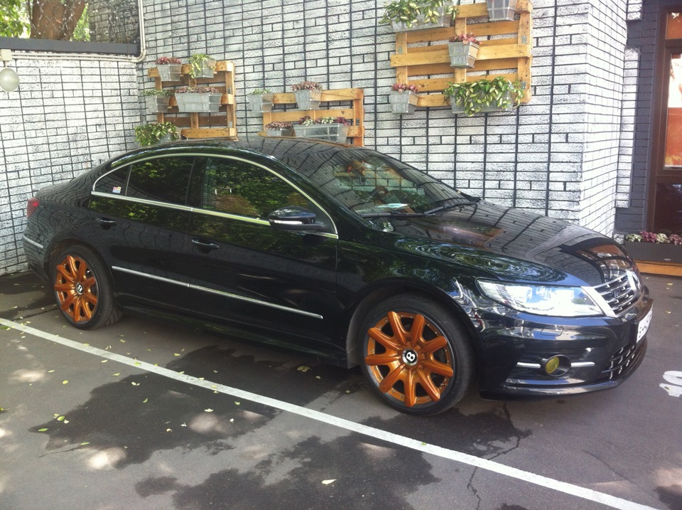 bentley на passat cc