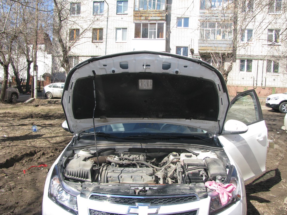 Лечим детские болячки у Круза по-повозки — Chevrolet Cruze Hatchback, 1 ...