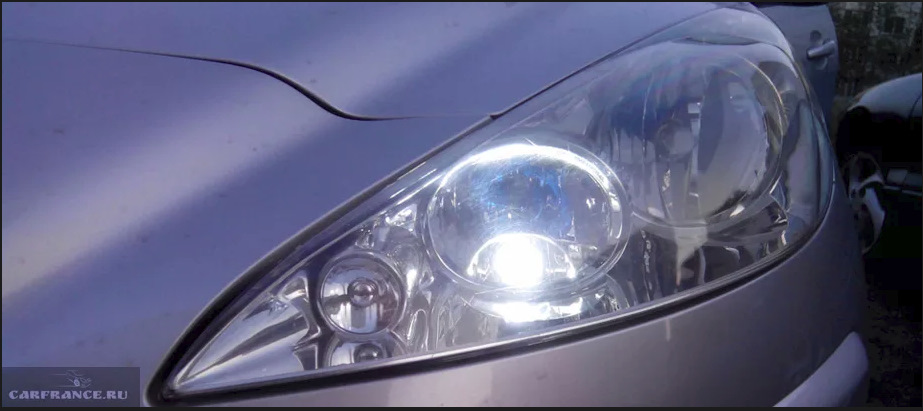 КАК ПОМЫТЬ ЛИНЗЫ В ФАРЕ ПЫЖА? — Peugeot 407, 1,8 л, 2007 года | своими ...