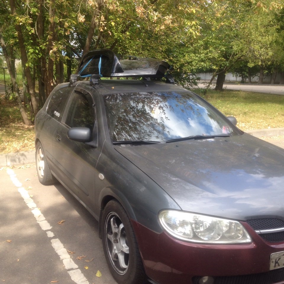 Крышка багажника с большим спойлером — Nissan Almera II (N16), 1,5 л ...