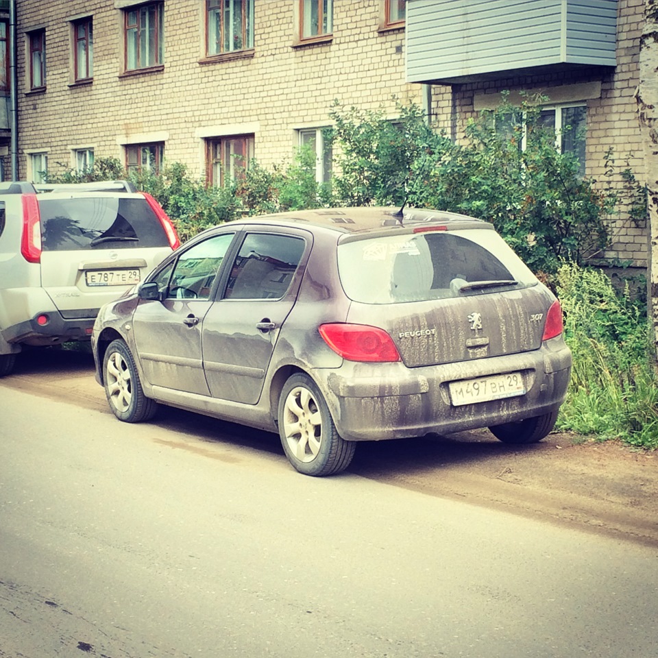 Пробег Северодвинск — Киров // фото и видео :) — Peugeot 307, 1,6 л, 2006  года | путешествие | DRIVE2