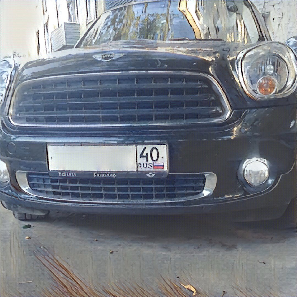 Куда без сегодняшнего тренда;)))) — MINI Countryman (1G)
