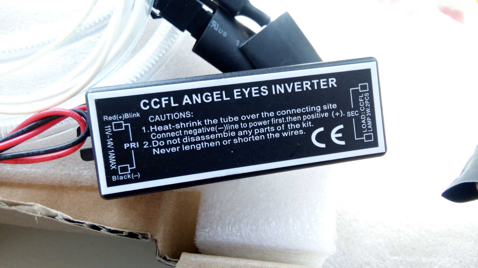 Ccfl angel eyes inverter схема