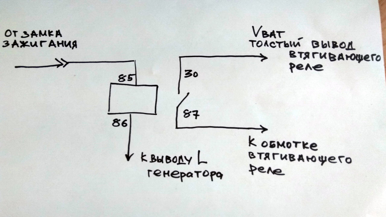 Как поставить реле на стартер. Реле стартера ЗАЗ шанс 1.3. Доп реле на стартер ВАЗ 2110. Схема установки защиты стартера. Ланос доп реле на стартер.