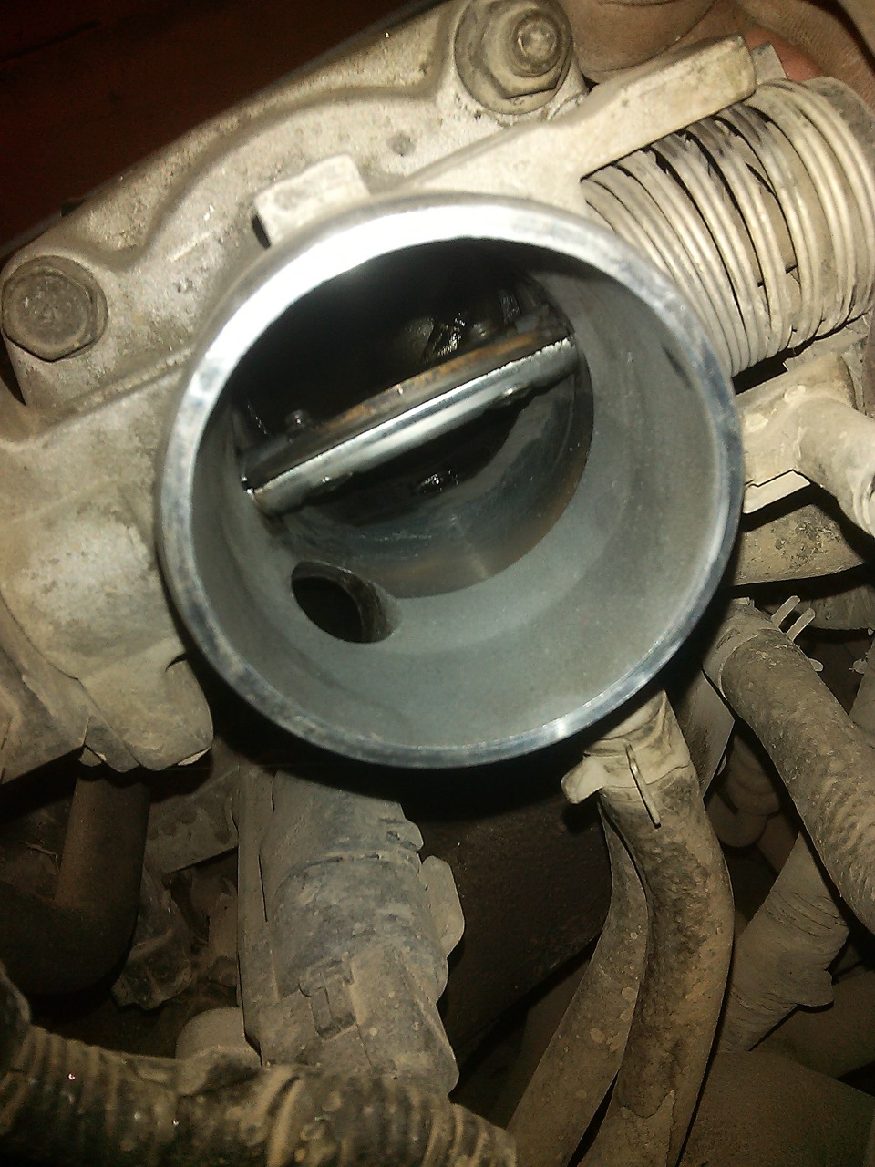 продувка обсорбера, промывка дросельной и чистка клапана картерных ...