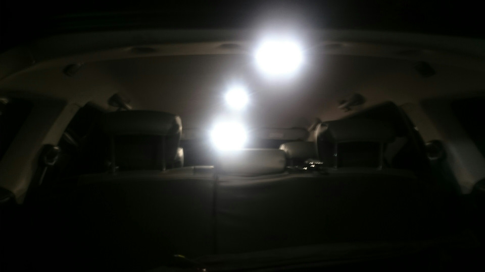 Хороший свет в салон. Ставим светодиоды. — SsangYong Kyron, 2,3 л ...