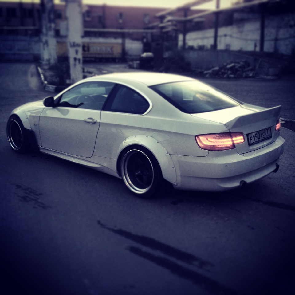 Расширение арок BMW e92