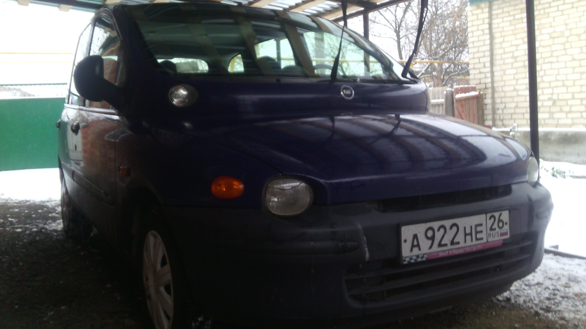 FIAT Multipla 1.6 бензиновый 1999 | Отличный Мультик на DRIVE2