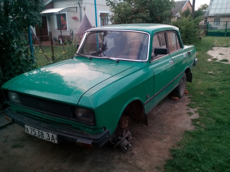 Москвич 2140SL — Москвич 2141, 1,5 л, 1992 года | своими руками | DRIVE2