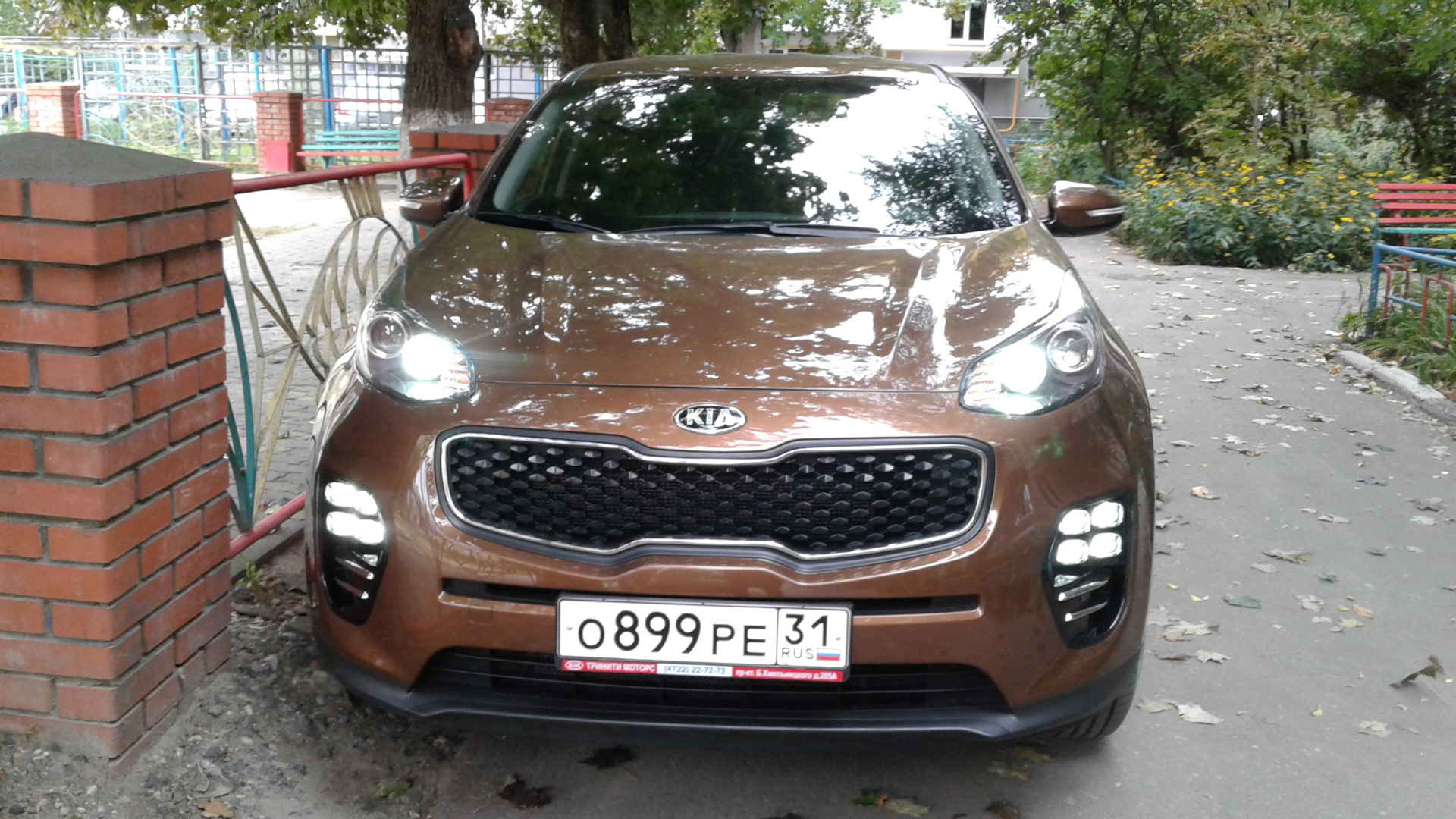 Sportage ксенон