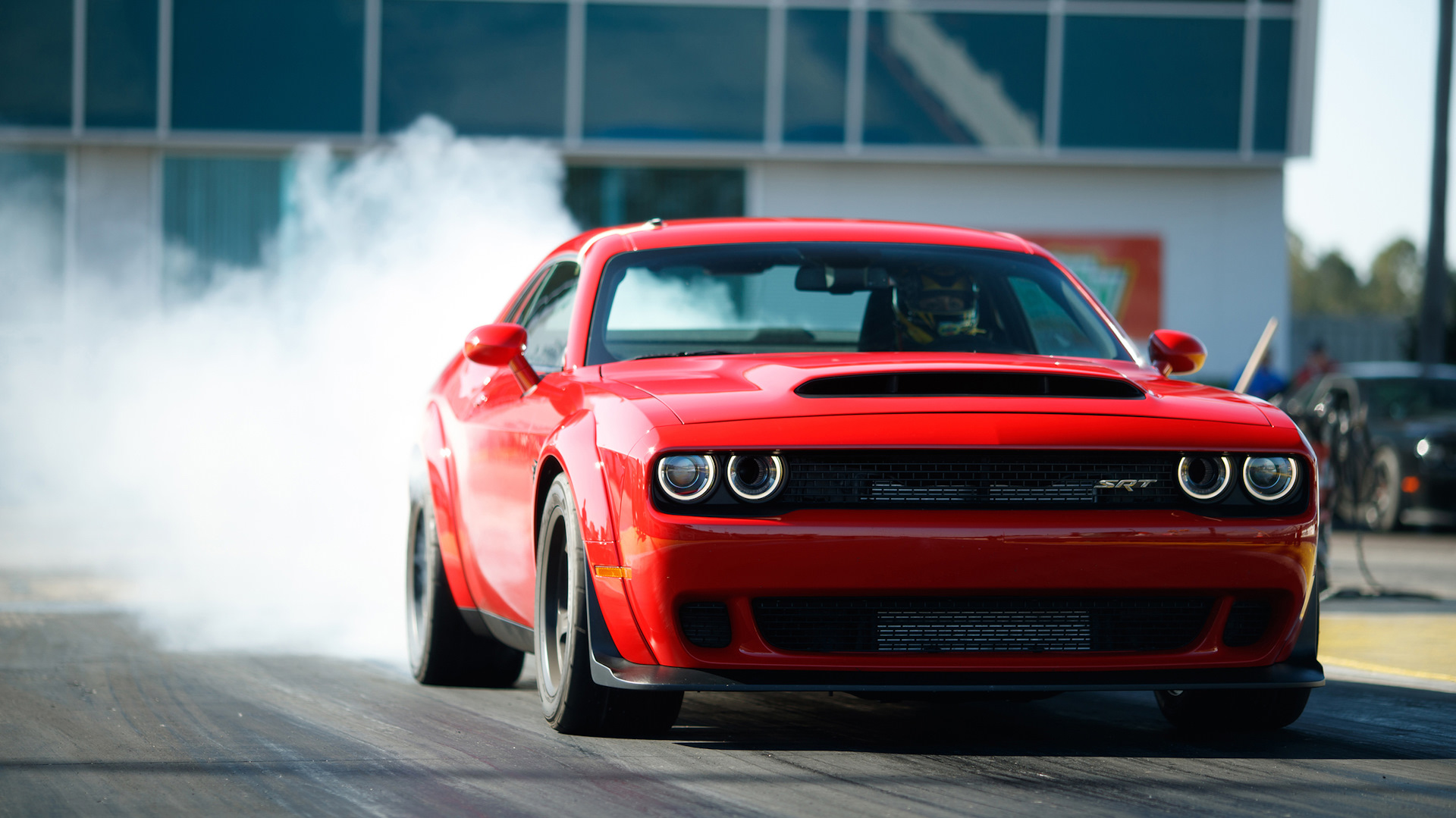 Dodge Challenger srt Demon дрифт