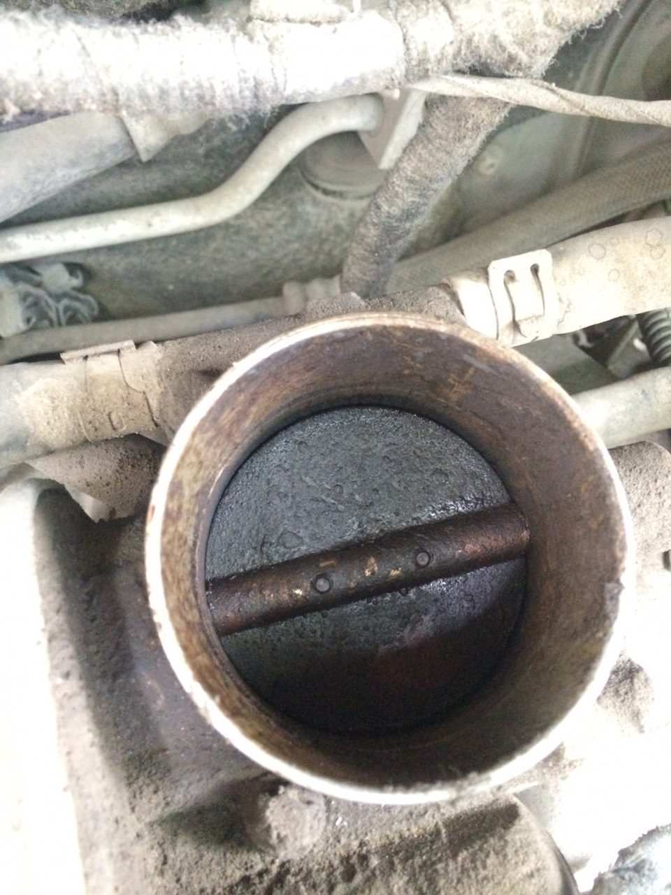 Чиста дроссельной заслонки astra h z18xe — Opel Astra H GTC, 1,8 л ...