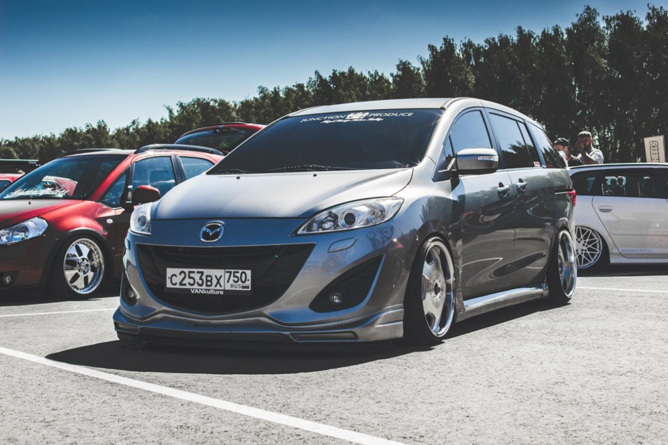 #Эстетика 2 Воронеж 05.09.2015 — Mazda Mazda 5 (3G), 2 л, 2013 года ...