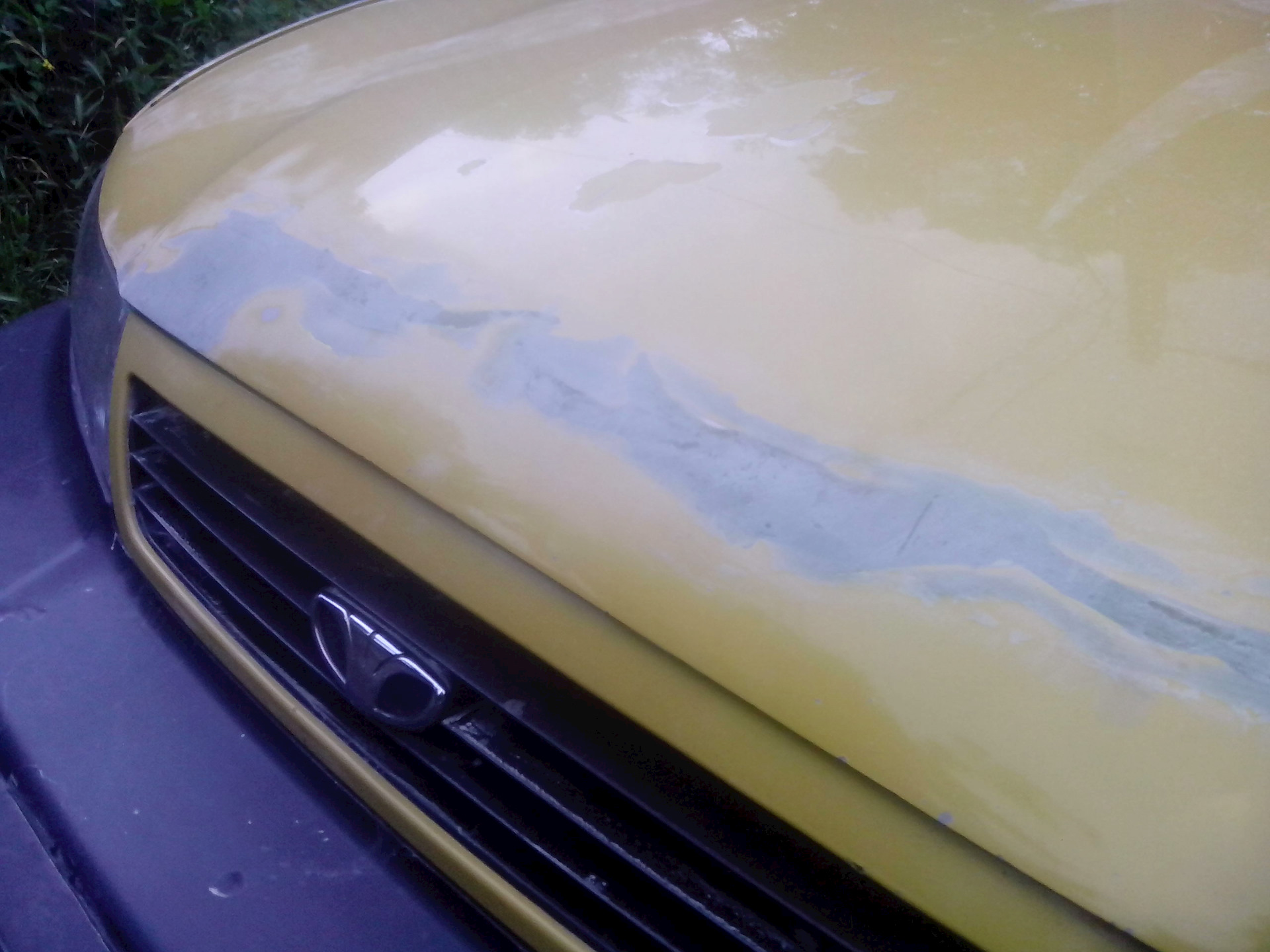 Ремонт капота — Daewoo Nexia, 1,5 л, 1997 года | кузовной ремонт | DRIVE2