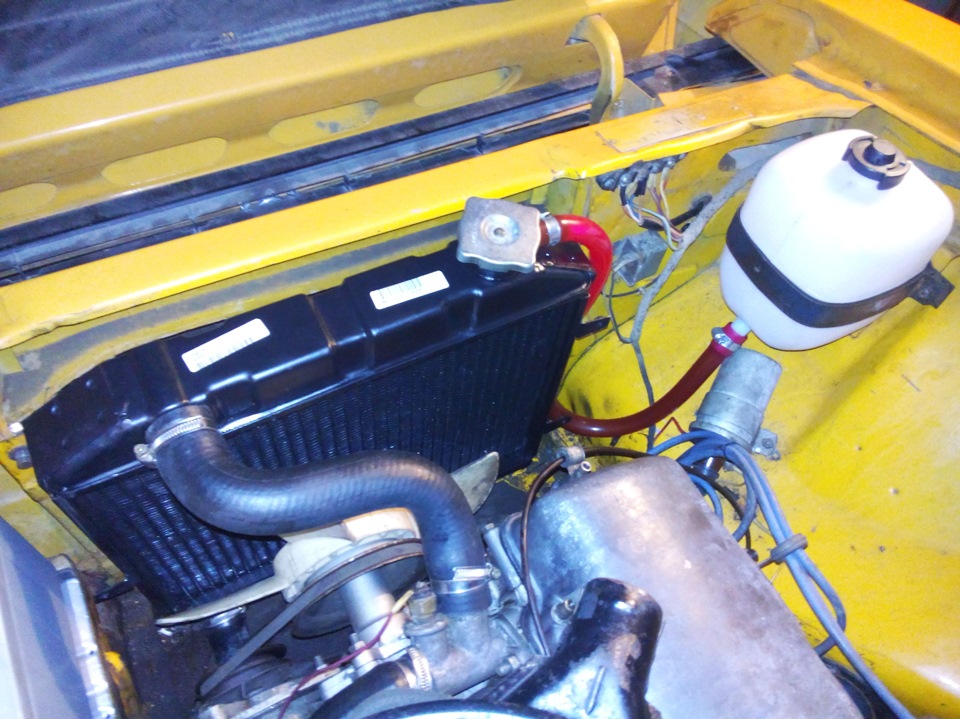 Радиатор для москвича новый