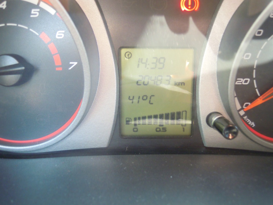 Про расход топлива и температуру за бортом — Lada Калина 2 хэтчбек, 1,6 ...