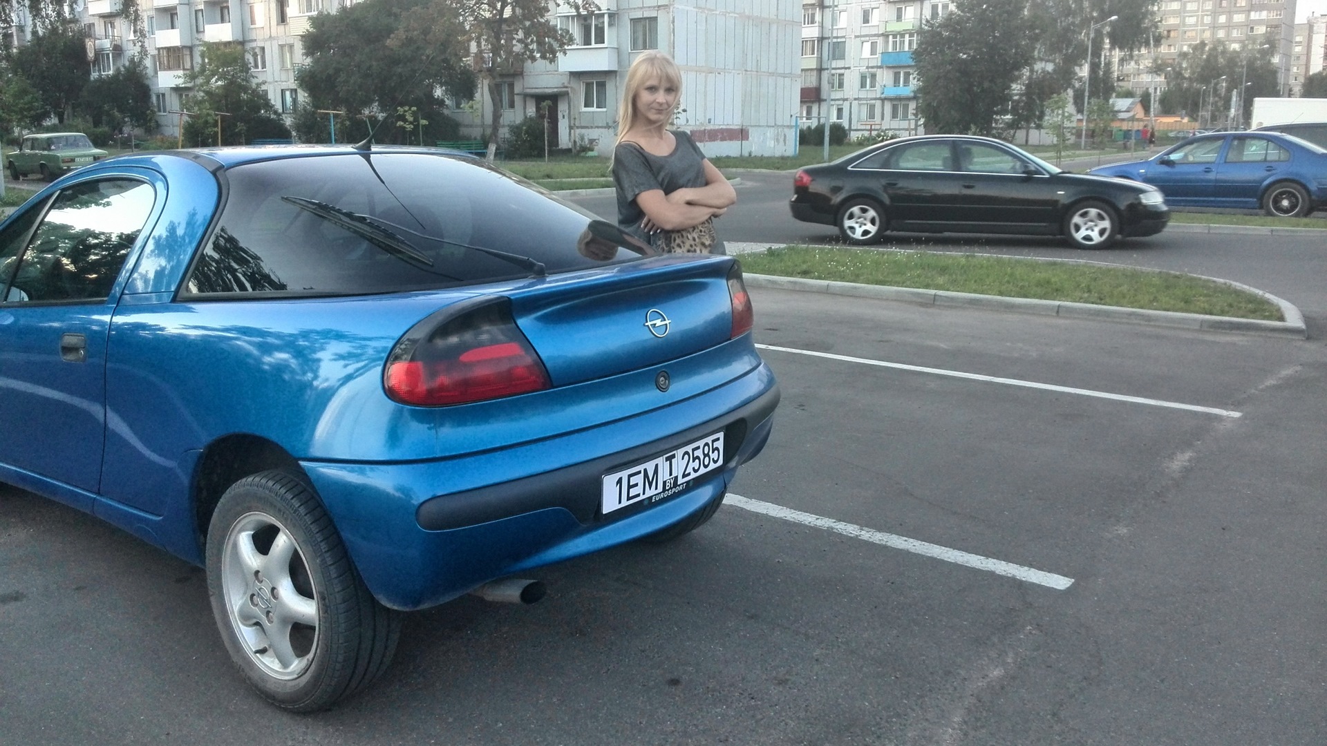 Opel Tigra 1.6 бензиновый 1997 | цвета морской волны на DRIVE2