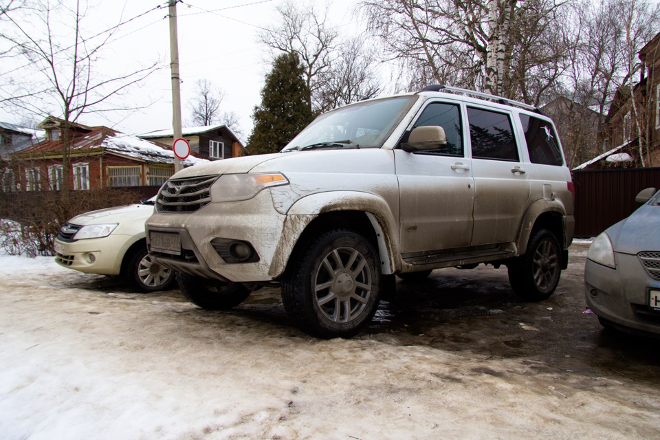 Решил сгонять в Сергиев посад — УАЗ Patriot, 2,7 л, 2014 года ...
